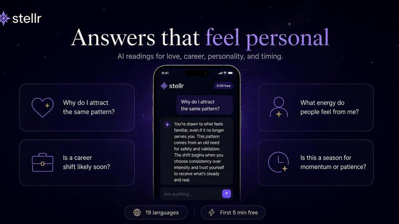 Stellr screenshot