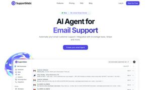 SupportMatic Website
