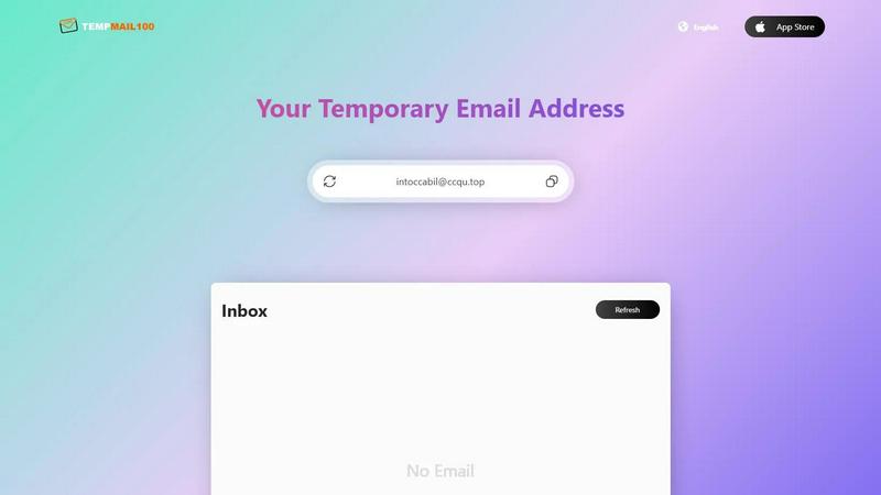 Temp Mail screenshot