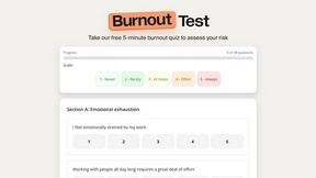 TripleTen Burnout Test - AI tool for productivity
