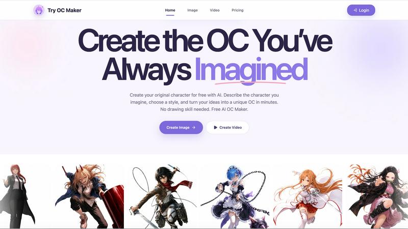 Try OC Maker screenshot