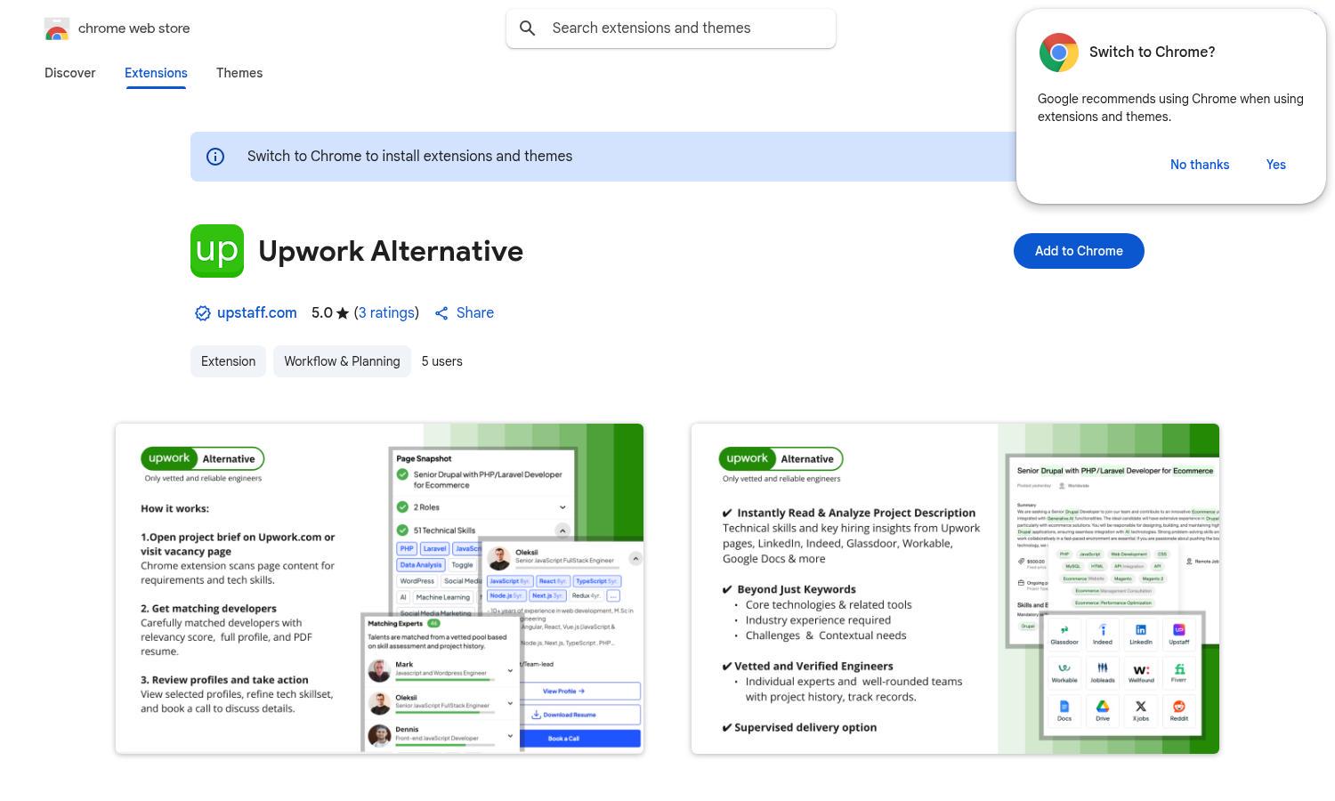 Upwork Alternative Website