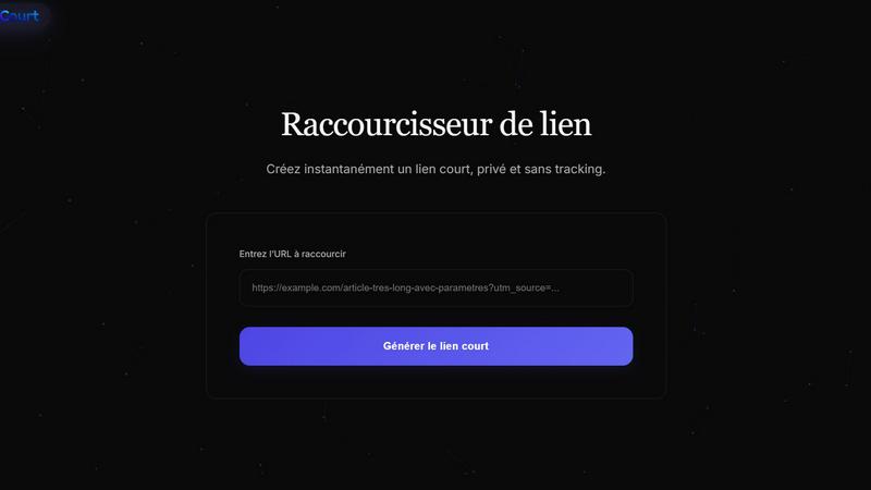 URLCourt screenshot