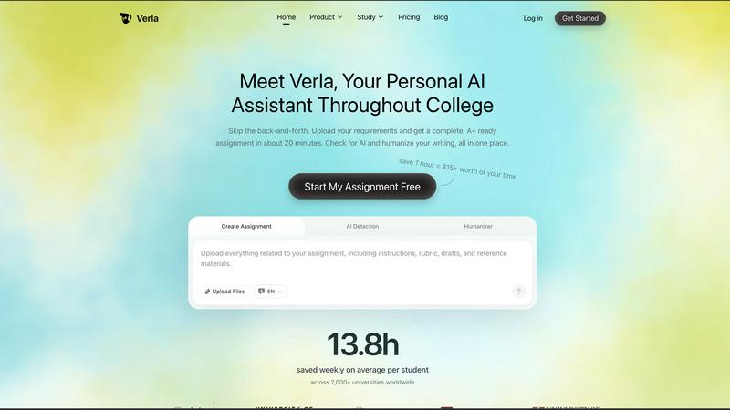Verla AI screenshot