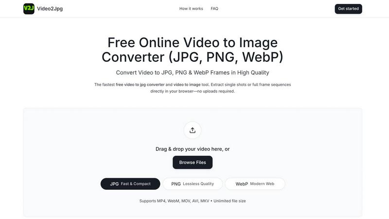 Video2Jpg screenshot
