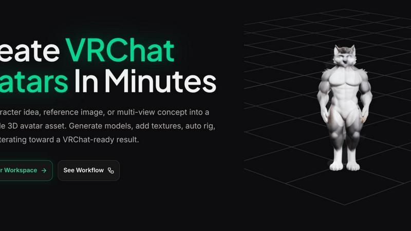 VRChat Avatar Maker screenshot