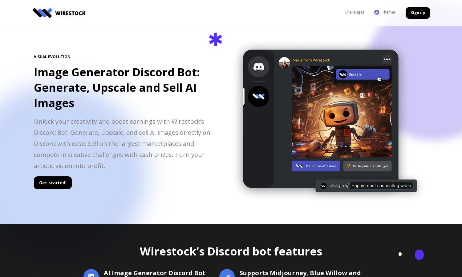 Wirestock Website