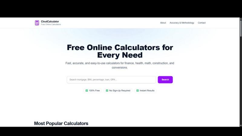 Clout Calculator screenshot