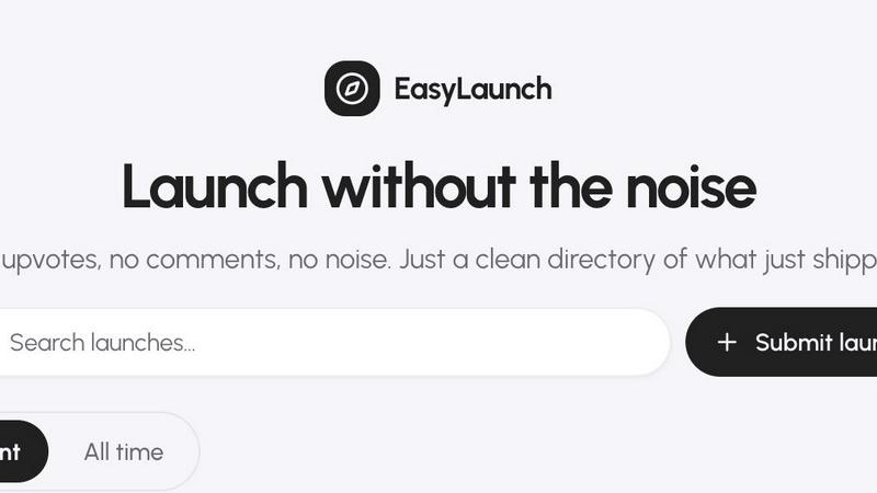 EasyLaunch screenshot