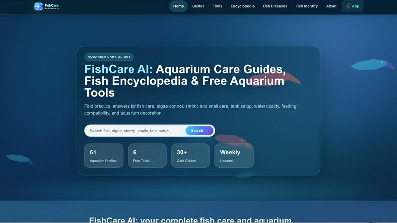 FishCare AI screenshot