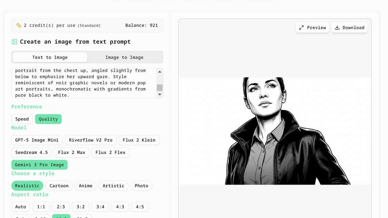 Omnesuite AI Generator Tools screenshot