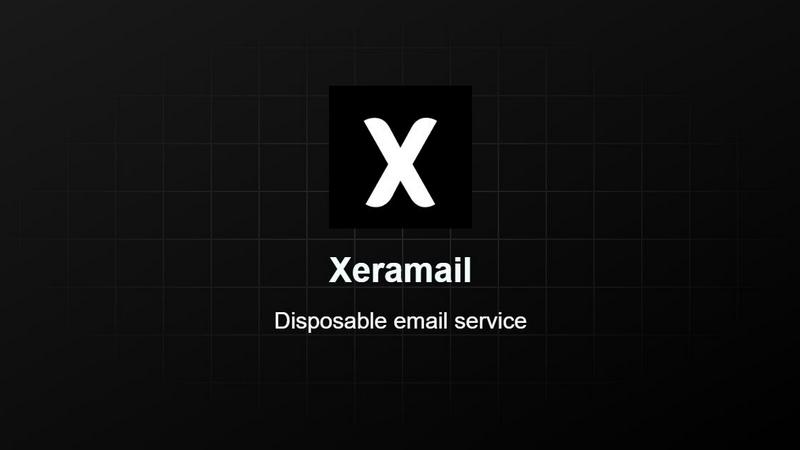 Xeramail Temp Mail screenshot
